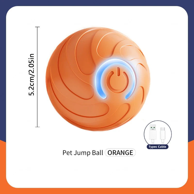 Balle Intelligente pour Chien – Jouet Interactif Anti-Ennui Rechargeable USB 🐶