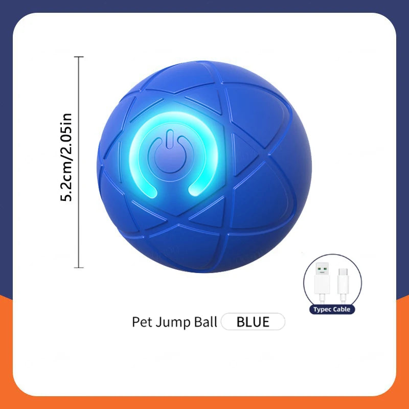 Balle Intelligente pour Chien – Jouet Interactif Anti-Ennui Rechargeable USB 🐶