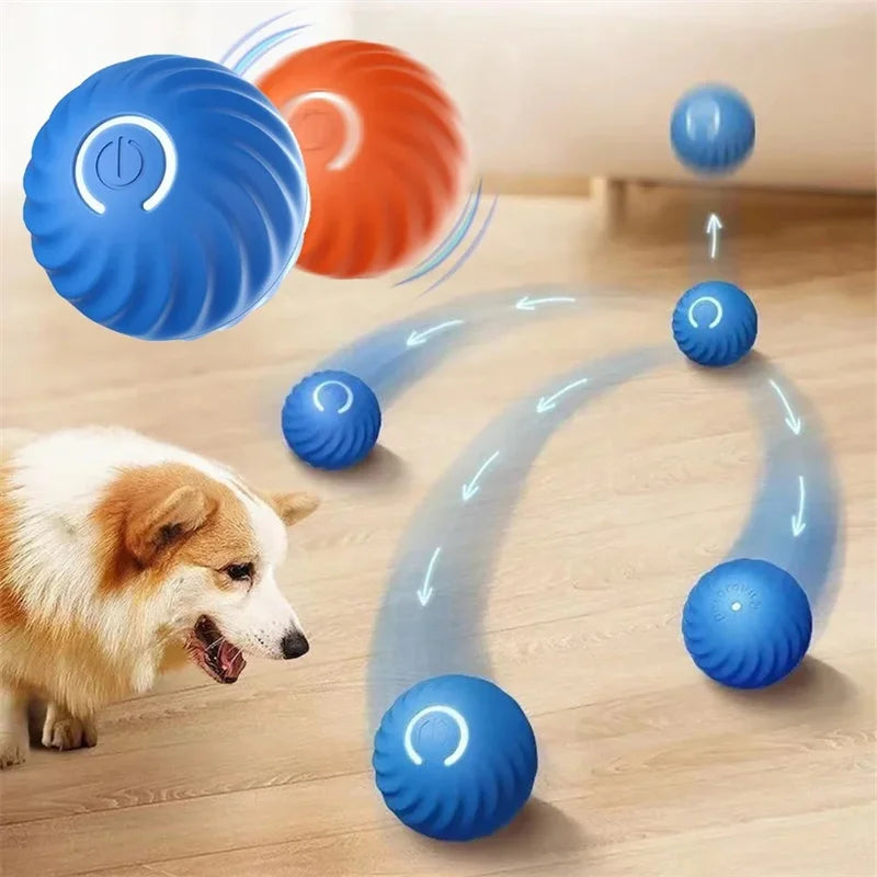 Balle Intelligente pour Chien – Jouet Interactif Anti-Ennui Rechargeable USB 🐶