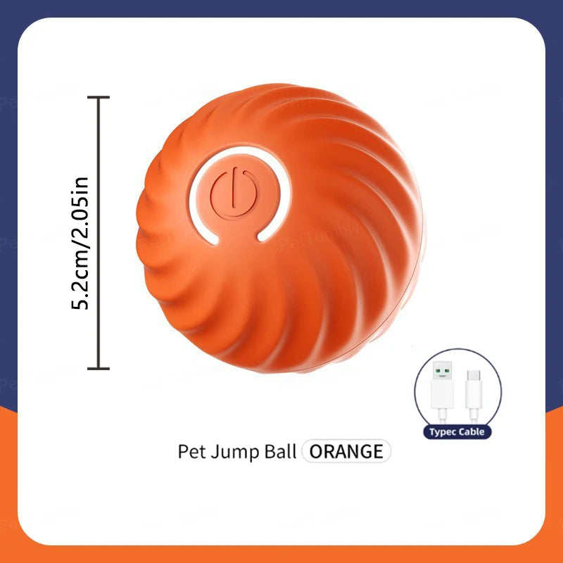 Balle Intelligente pour Chien – Jouet Interactif Anti-Ennui Rechargeable USB 🐶