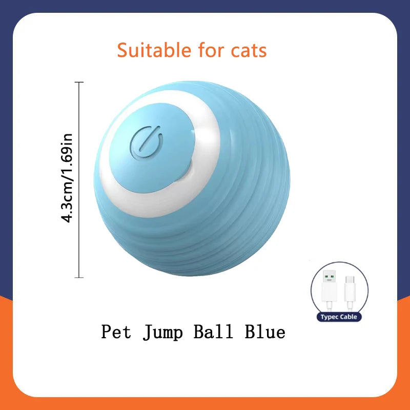 Balle Intelligente pour Chien – Jouet Interactif Anti-Ennui Rechargeable USB 🐶