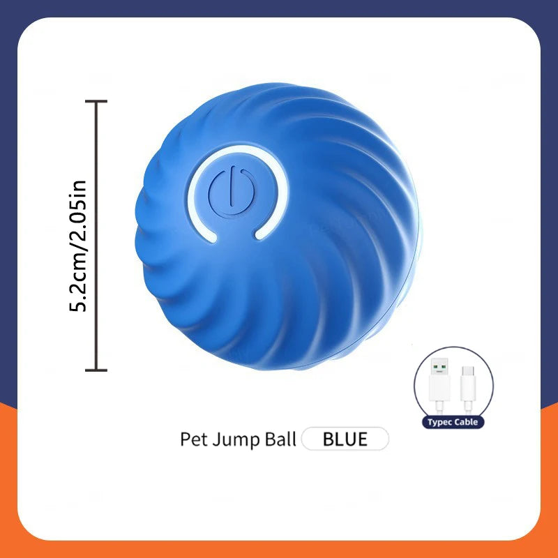 Balle Intelligente pour Chien – Jouet Interactif Anti-Ennui Rechargeable USB 🐶