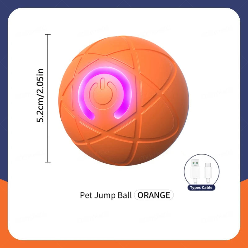 Balle Intelligente pour Chien – Jouet Interactif Anti-Ennui Rechargeable USB 🐶