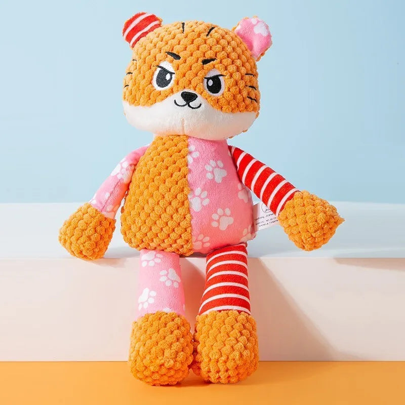 Peluche pour animaux de compagnie (chat et chien), jouet puzzle interactif résistant aux morsures, jouet à mâcher pour le nettoyage des dents, accessoires pour animaux