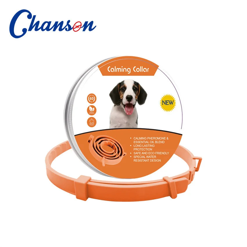 StopStress™ – Collier Apaisant Anti-Anxiété pour Chien & Chat (Effet Naturel Rapide)