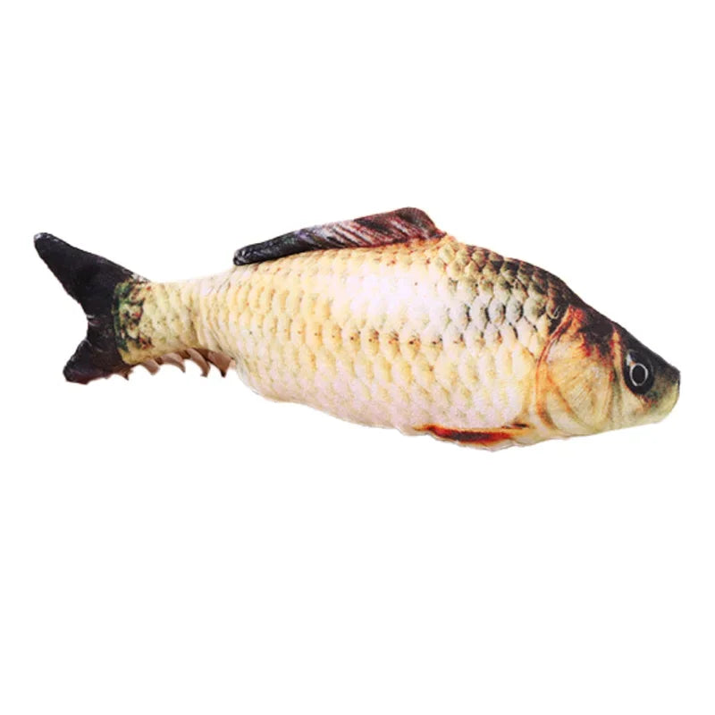 jouet poisson interactif pour chat| happypawsclub
