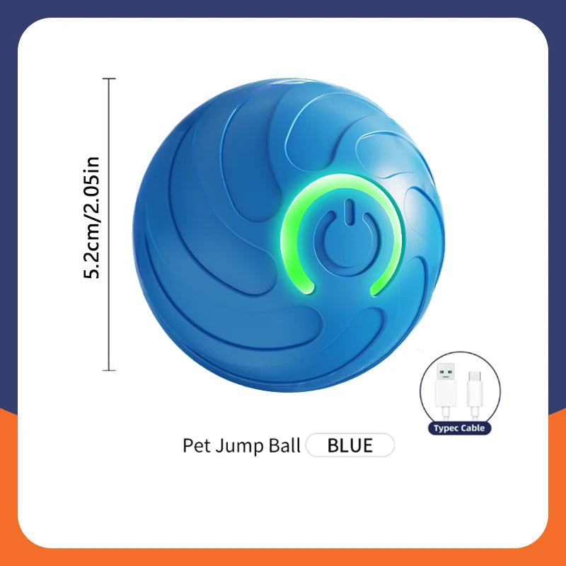Balle Intelligente pour Chien – Jouet Interactif Anti-Ennui Rechargeable USB 🐶
